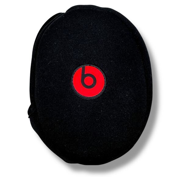 Beats by Dre Headphones Replacement Carrying Case Only Black Zipper Inner Pocket - Picture 1 of 5